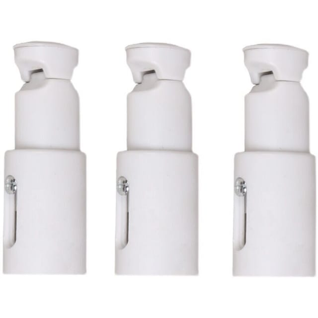 KZQ - Supporti per termosifoni 3, adatti per termosifoni da bagno dritti o curvi.