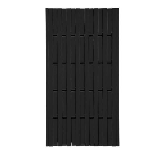 HOME DELUXE Garderobenpaneel QUEST - 55 x 4 x 105 cm Aus Kautschukbaum Hakenpaneel, Wandgarderobe, Kleiderhaken Hakenpaneel, Wandgarderobe,