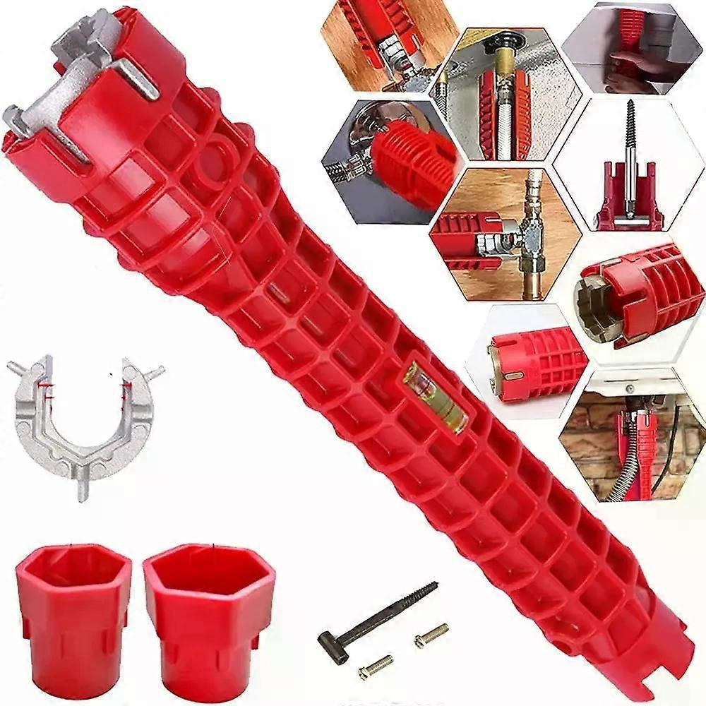 14/8-zoll-schraubenschlüssel-set Für Waschbeckenarmaturen, Sanitärreparaturwerkzeug, Doppelkopfgriff, Ratschenwerkzeug-set Für Badezimmerwaschbeckenarmaturen – Jxlgv