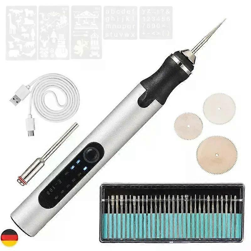 Elektrisches Gravierstift-ätzwerkzeug-bastelset Mini-graviermaschine Diy Für Metall, Glas Und Holzschnitzerei - Jxlgv