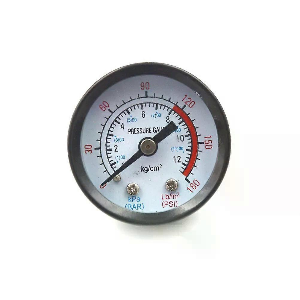 Manometer Für Gas- Und Luftpumpen Mit 10-mm-gewinde, Kompressor, 0–12 Bar, 0–180 Psi – Jxlgv