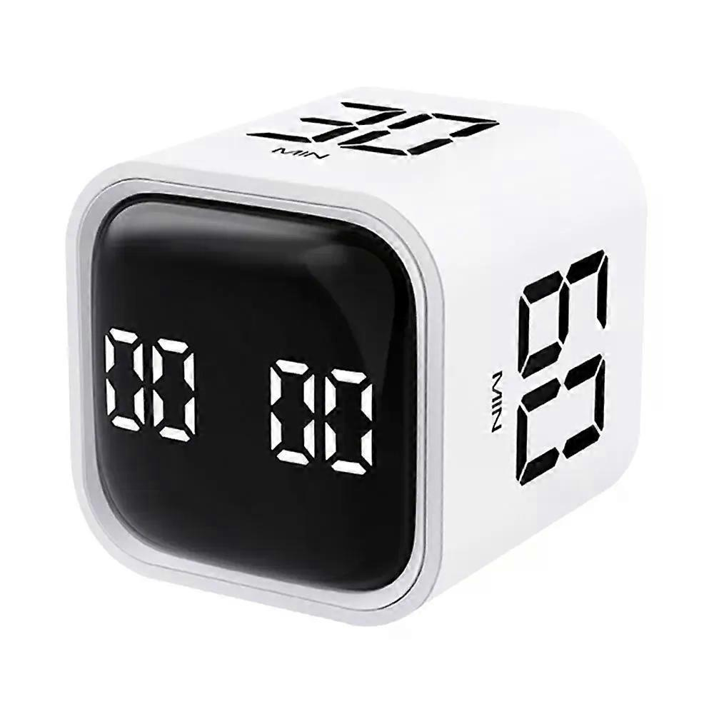 Produktivitätstimer Mit Schwerkraftsensor, Schwenkbarem Led-display, 4 Voreingestellten Zeiten, Zwei Modi, Countdown, Koch- Und Studienfunktion, Digitaler Timer – Jxlgv