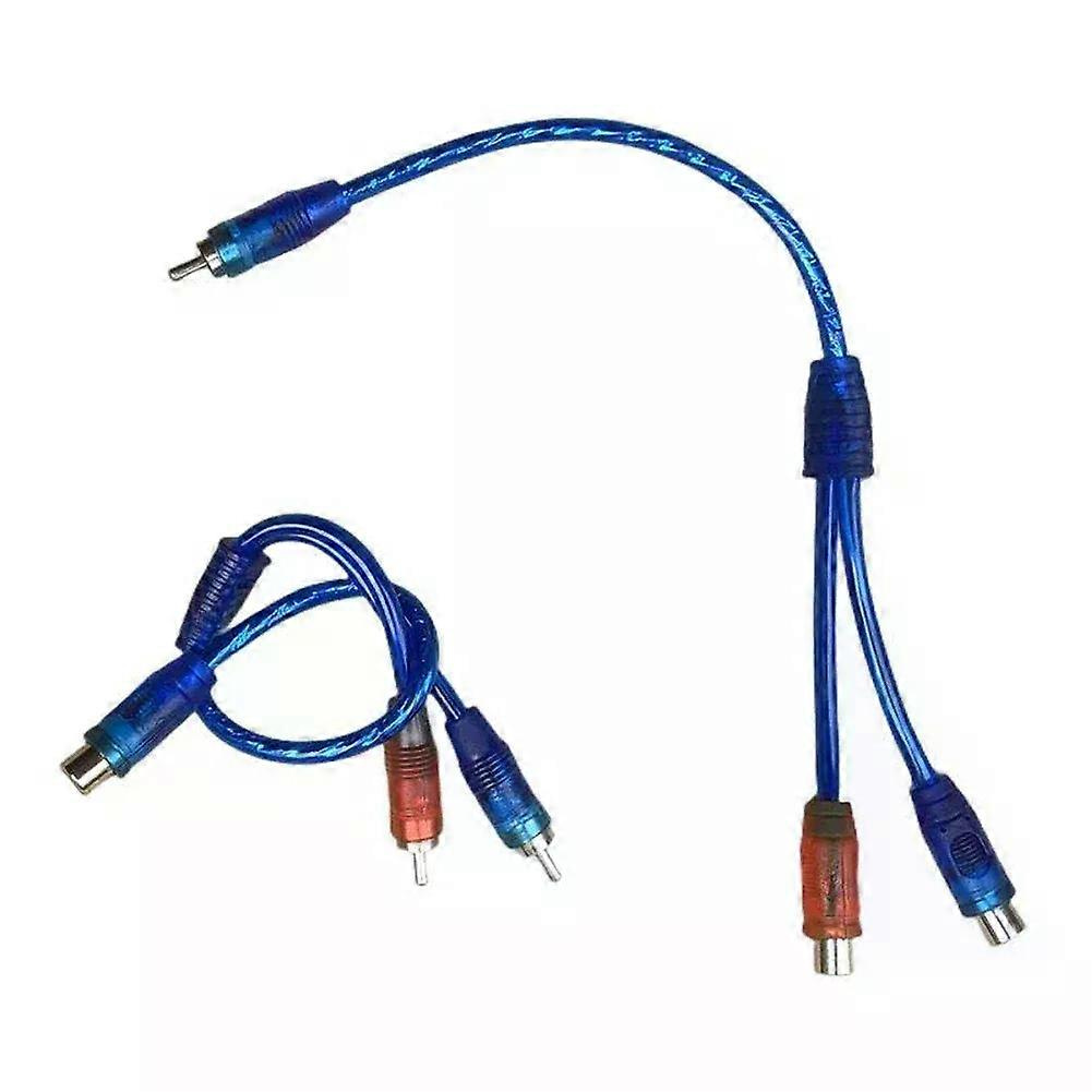 Rca-audiokabel Für Autos: 1 Buchse Auf 2 Stecker, Y-splitter-adapterkabel Für Computer- Und Kfz-elektronikzubehör – Jxlgv