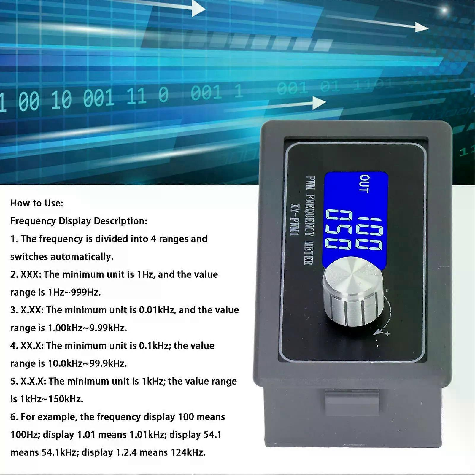 Für Frequenzgenerator Pwm Rechteckwellenimpuls Lcd-anzeige Einstellbar Für Motoransteuerung-jxlgv