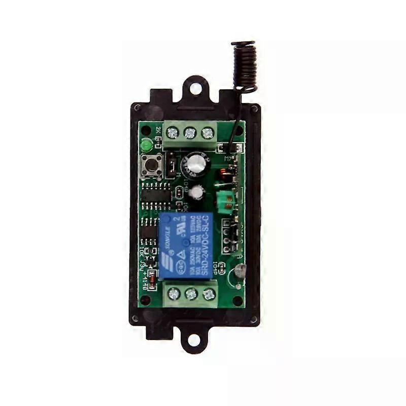 Für Gleichstrom 9 V, 12 V, 24 V, 1 Kanal, Funkfernbedienung, Led-licht, Motor, Pumpe, Schaltersystem, Empfänger 315/433 Mhz-jxlgv