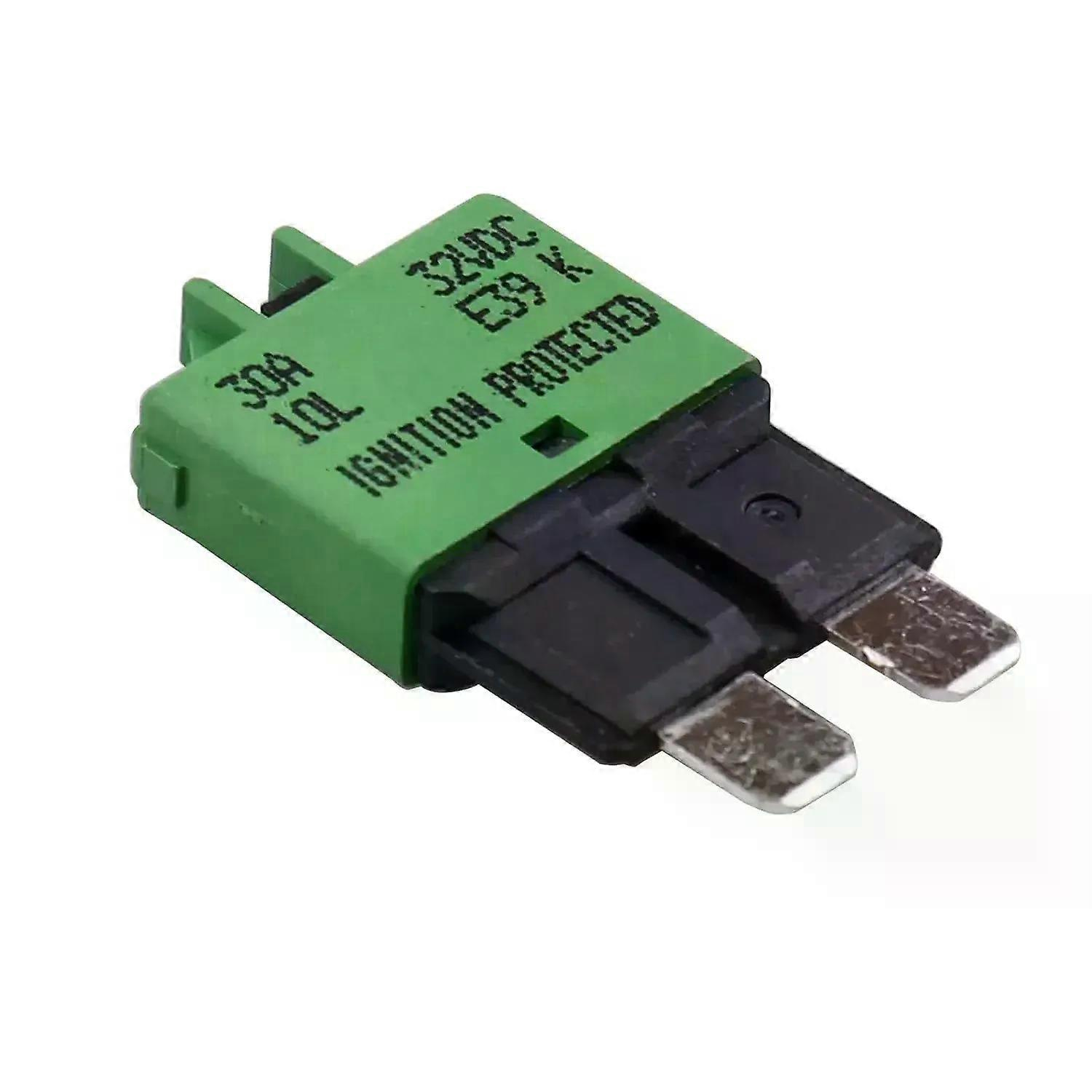 Für 1 Stück Manuell Rückstellbare Sicherungen, Leitungsschutzschalter, Flache Atc-sicherungsschalter E39 5a 10a 15a 20a 25a 30a Für 12v 24v Dc Auto, Boot, Solar - Jxlgv