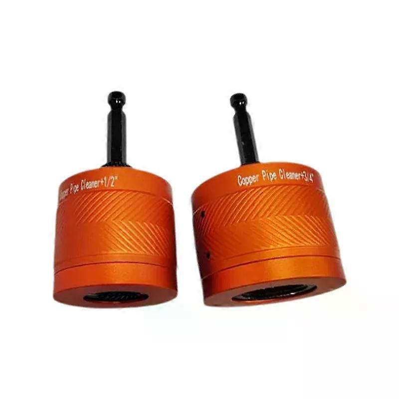 Rohrreiniger-set Für Kupferrohre (1/2 Zoll & 3/4 Zoll) A69e Zur Reinigung Von Rostflecken Und Farbe Auf Kupferrohren Und Verschiedenen Anderen Metallrohren – Jxlgv