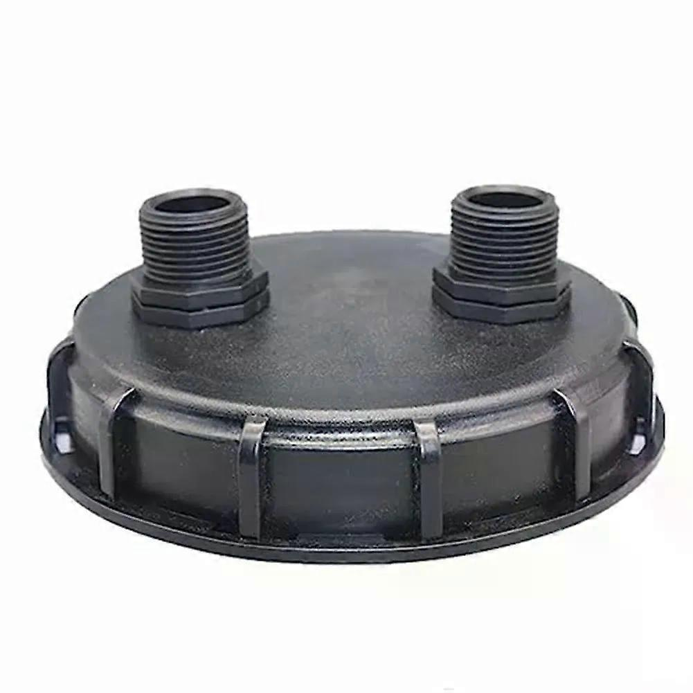 Für Ibc-belüftungsdeckel 163 Mm Durchmesser Mit 1-zoll-außengewinde, Kunststoff-ibc-tankadapter, Ibc-tankadapterkappe, Ibc-tonneneimer-kunststoffabdeckung - Jxlgv