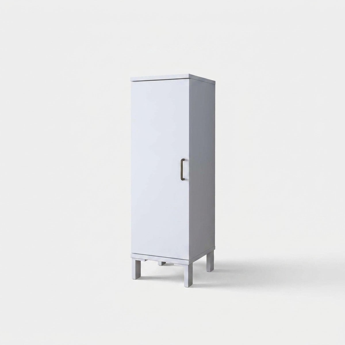 Platzsparender Badezimmerschrank Mit Tür Und Regalböden Lounge