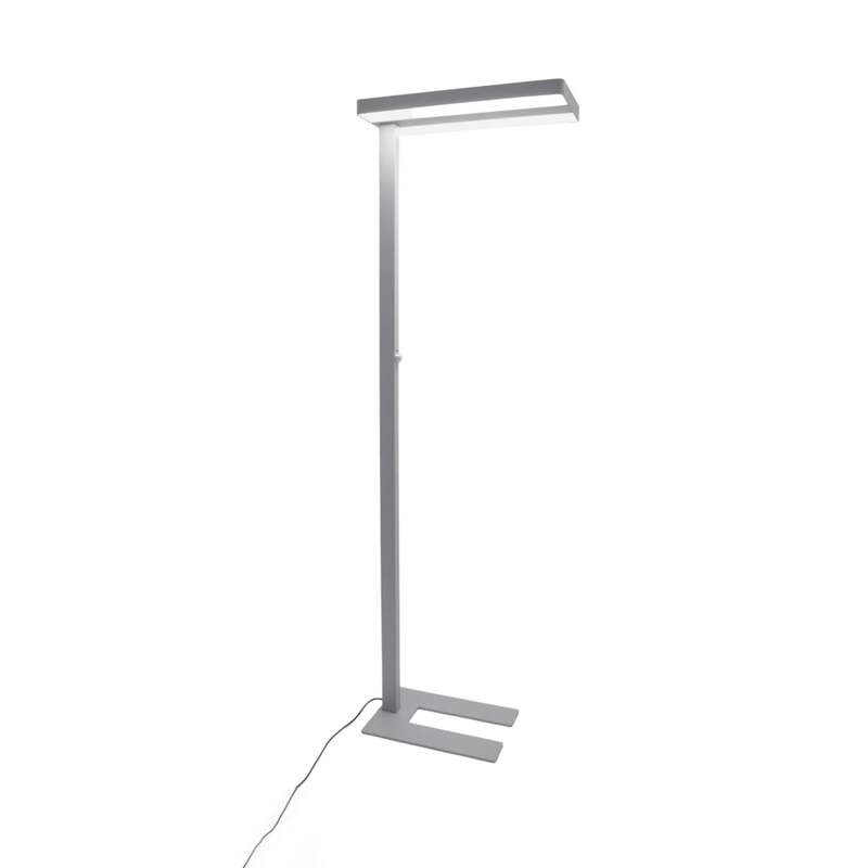 [gebraucht] B-ware Arcchio Stehleuchte Logan Neo Led Dimmbar Silber Leuchte Lampe 195cm Hoch