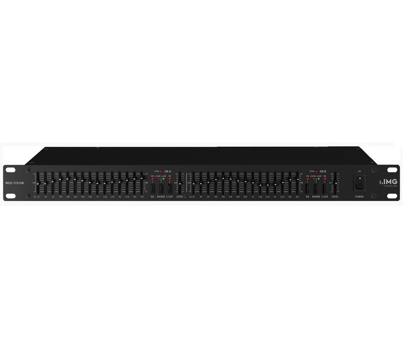2 X 15-band-grafik-equalizer - Image Stageline - Meq115sw