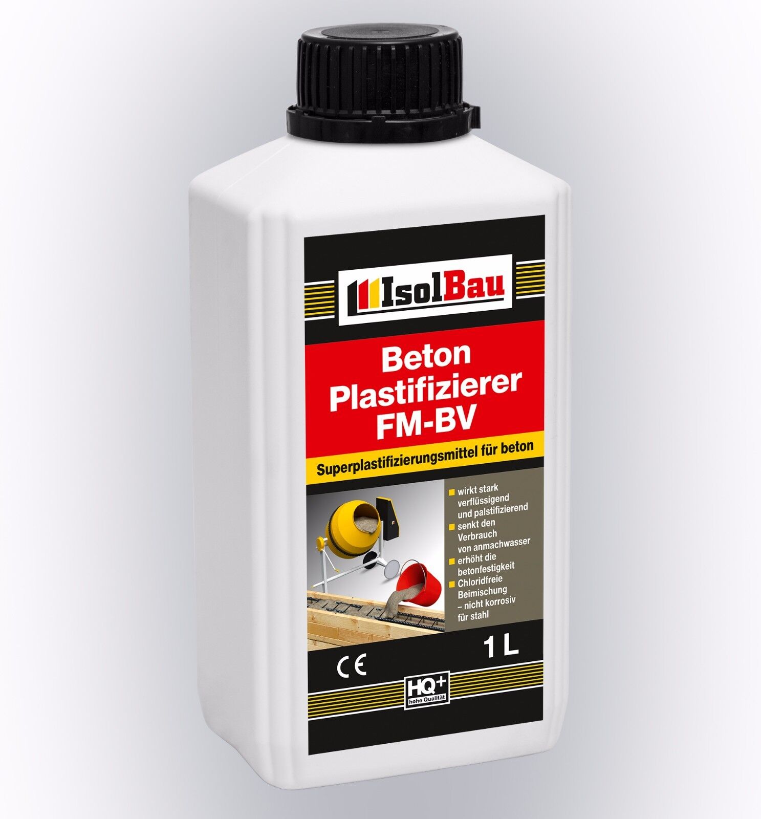1 Liter Beton-zusatzmittel - Betonverflüssiger - Plastifizierer - Fm-bv Hq