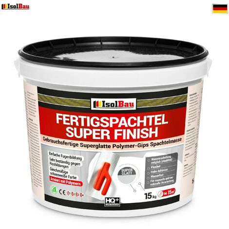 Spachtelmasse 15 Kg Fertig Spachtel Masse Super Finish Q4 Fugenspachtel Spachtel