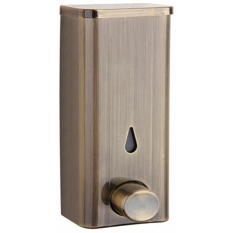 Jiajia Ai-304 Edelstahl Seifenspender Wand, Für Hotel Bad Küche, Bronze