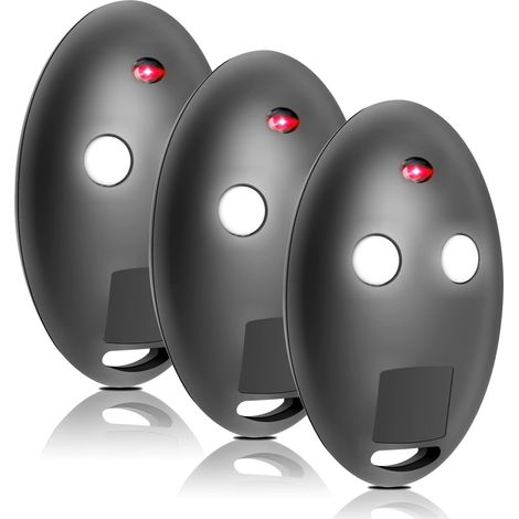 Jiajia Ai-mitto2 M Handsender 2 Kanal 433mhz Rolling Code, 3er Set, Für Tor Und Garagentor