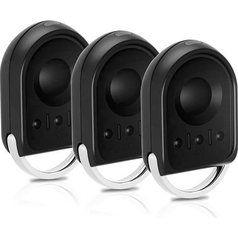 Jiajia Ai - 3er Set 1841064 Handsender, 433,42mhz, 4 Kanal, Für Garagentor