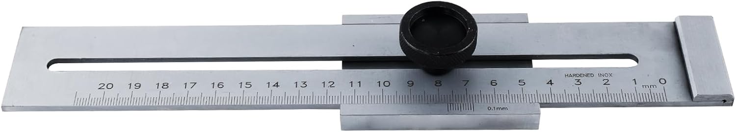 Jiajia Ai-metall Messschieber, 200mm Kohlenstoffstahl, Für Holzarbeit