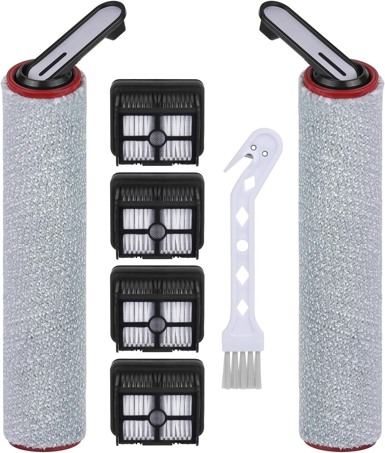 Jiajia Ai-7-tlg. Ersatzset Für Dreame H15 Pro/h15 Pro Foamwash/h15 Mix, Mit Bürstenrollen Und Hepa Filtern