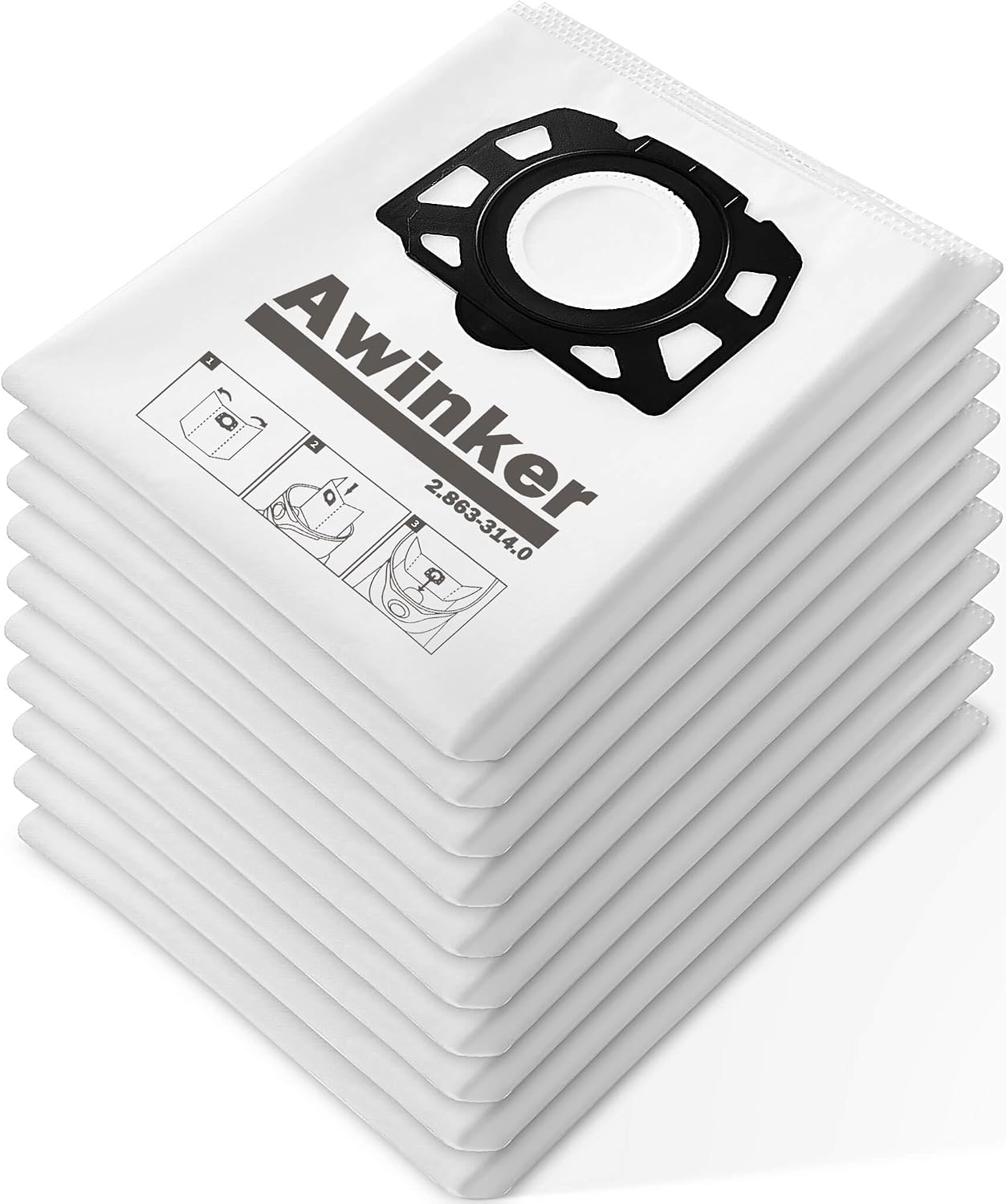 Jiajia Ai-filter Für Kärcher Wd2 Plus Wd3 S Wd3 V Kfi 357 Kwd 1-3 2.863-314.0 Se4001 Se4002
