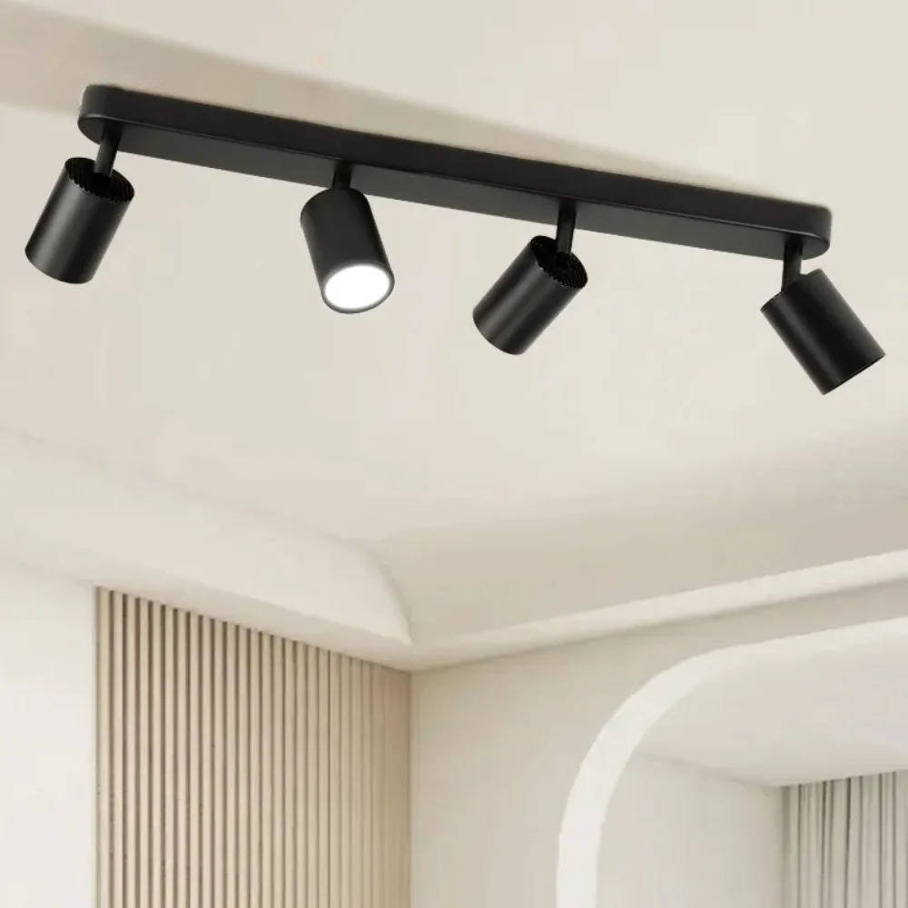Joyinled Led-aufbau-deckenleuchte Mit 4 Gu10-strahlern – Led-beleuchtung Für Wohnzimmer, Flur Oder Innenbereich (220 V)