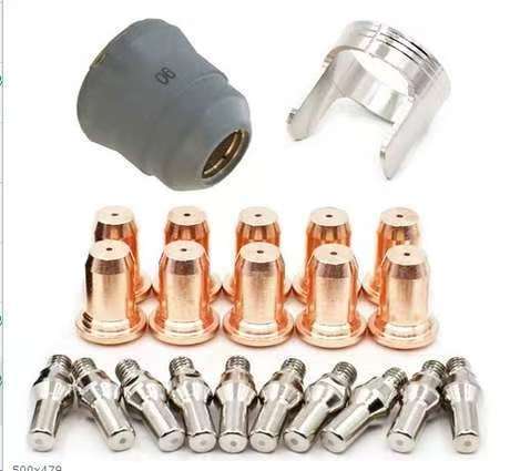 22-teiliges Set Für Pt40, Pt60, Ipt40, Ipt60 Schneiddüsen – Komplettset Mit Schutzkappe, Diffusor Und Führungshalterung-lsw