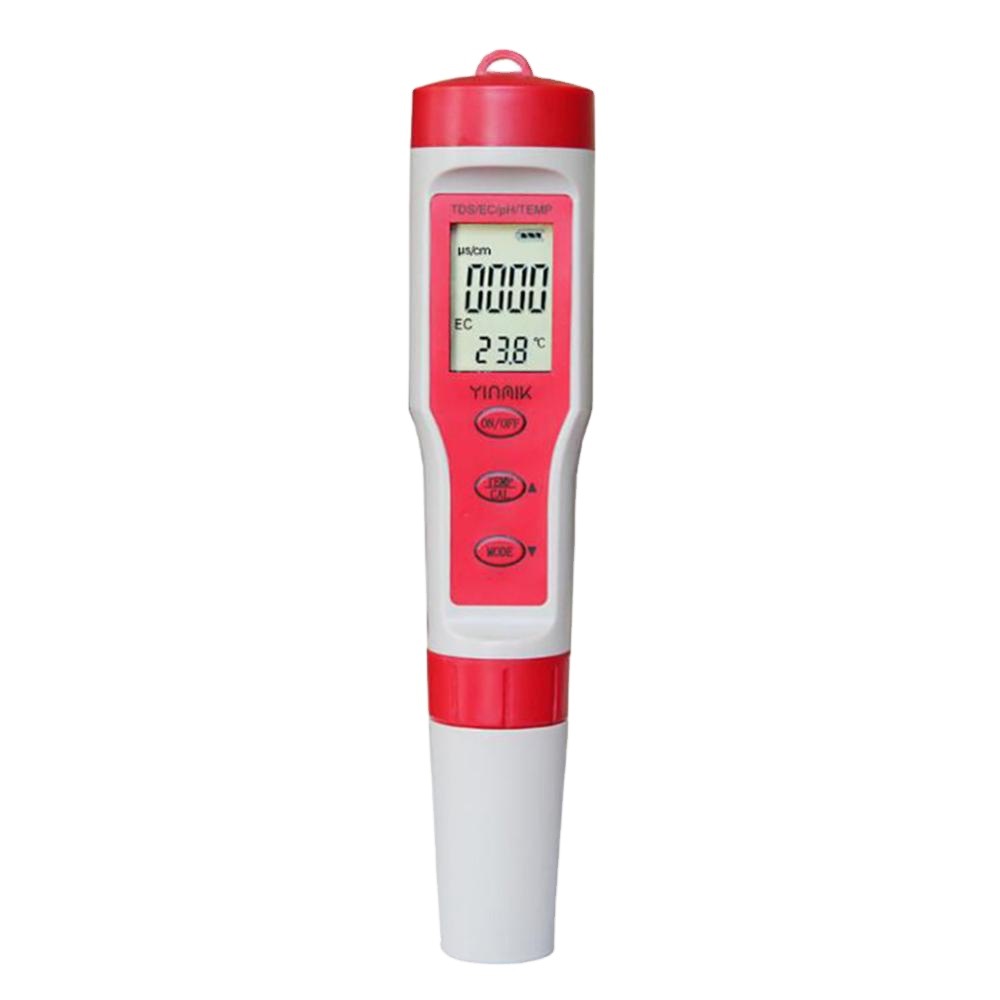 Tragbarer Ph- Und Tds-tester Für Reinstwasser Und Aquarien – Messung Des Säuregrades Und Der Wasserqualität, Großer Messbereich, Modell 9908 Ohne Hintergrundbeleuchtung-lsw