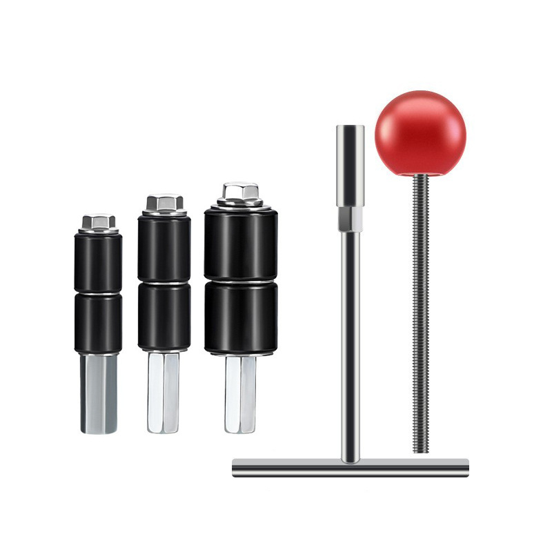 Ppr-stopfset Unter Druck – Flache Absperrnadeln 1/2", 3/4", 1" Mit Schlüssel Und Extraktor – Heißschweißwerkzeug Zum Verschließen Von Rohren-lsw