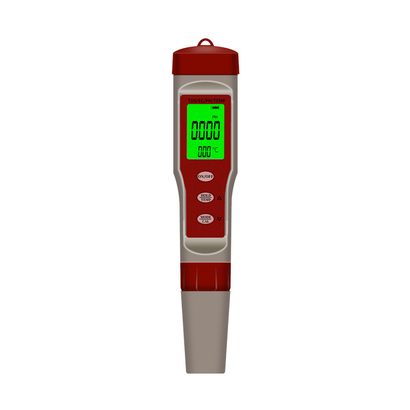 6-in-1 Wasserqualitätstester (ph, Tds, Ec, Salzgehalt, Temperatur) – Digitaler Ppm-stift Für Pool, Hydroponik Und Wasserfilter Mit Hintergrundbeleuchtung-lsw