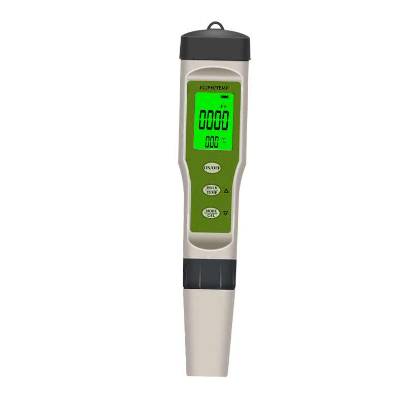 5-in-1 Wasserqualitätstester Ph/tds/ec/salz/temperatur - Digitaler Ppm-zähler Mit Hintergrundbeleuchtung Für Pool, Hydroponik, Wasserfilter Und Aquarium (modell 9902)-lsw