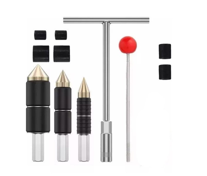 Stopfen-set Für Ppr-rohre – Druckdichtes Absperrvorrichtung Mit Bohrern 1/2", 3/4", 1", Schlüssel, Extraktor Und 6 Gummiringen-lsw