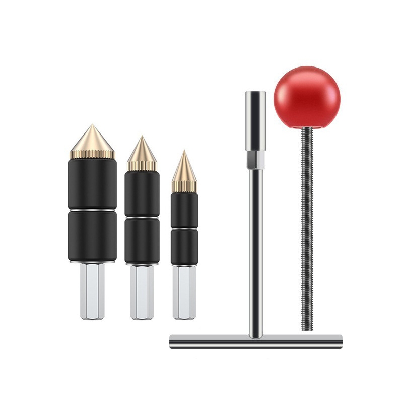 Ppr-stopfset Unter Druck - Stopfnadel Und Extraktor Mit Bohrern 1/2", 3/4", 1" Und Schlüssel - Leckreparatur Ohne Wasserabschaltung Für Kunststoffrohre-lsw