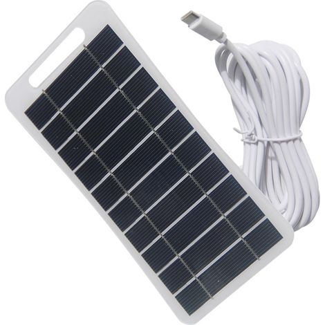2-w-solarladegerät Mit 360° Verstellbarem Panel – 5-v-usb-ausgang – Stabiler Ständer Für Outdoor-geräte – Umweltfreundlich Und Tragbar