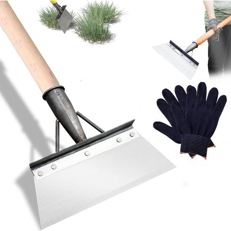 23 Cm Unkrautspaten Aus Manganstahl – Nieten Und Schweißverbindungen – Professionelles Werkzeug Zur Unkrautentfernung