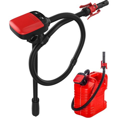 Elektrische Transferpumpe (2,4 Gpm) – Explosionsgeschützter Edelstahlmotor – Automatische Abschaltautomatik – 3-fach Verstellbarer Adapter