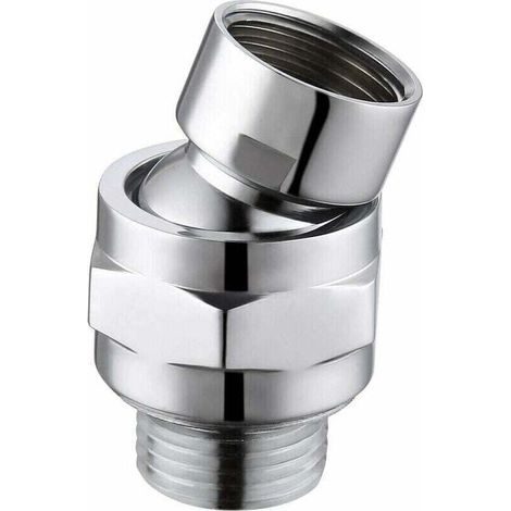 Duscharmanschluss, Duschverbinder, Verstellbares Kugelgelenk Aus Messing, Universelle G1/2-chromausführung.