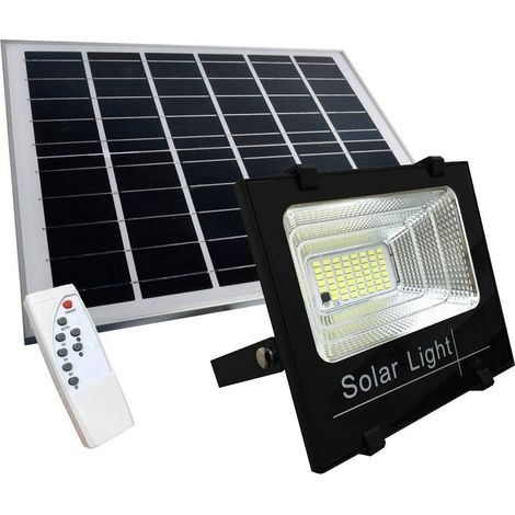 200-w-led-solarfluter, Wasserdicht (ip67) – Fernbedienung – Automatische Beleuchtung Für Hof, Gartenpavillon, Terrasse, Garage, Garten