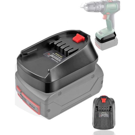 Akkuadapter Für Bosch 18v – Kompatibel Mit Bat607, Bat614, Bat622 – Abs-gehäuse – Einfache Installation Mit Integriertem Schutz