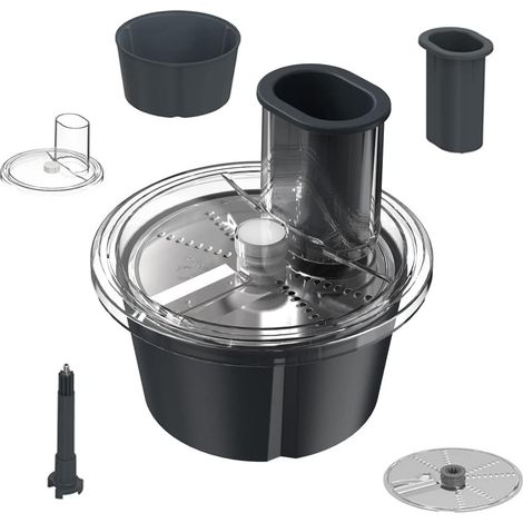 Multifunktionaler Gemüseschneider Für Thermomix Tm6, Tm5, Tm31 – Wendbare Reibe Und Hobel – 1500 G Fassungsvermögen – Bpa-frei, Spülmaschinenfest