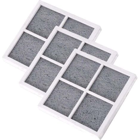 3er-pack Ersatz-luftfilter Für Lg Pure N Fresh Kühlschränke – Aktivkohlefilter – Beseitigt Gerüche – Kompatibel Mit Lglt120f Und Anderen Modellen