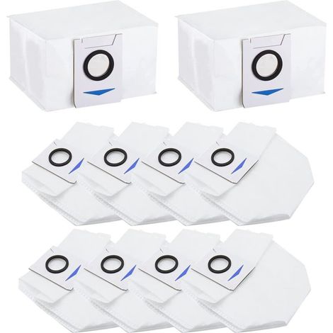 Packung Mit 10 Beuteln Für Deebot X1 Omni / X1 E Omni / T20 Omni Staubsauger, Ersatzstaubbeutel Für Staubsauger