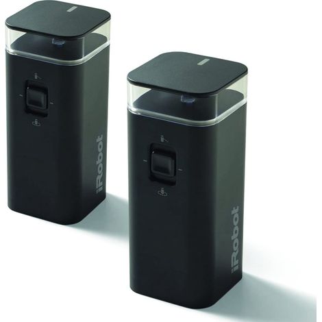 Set Mit 2 Virtuellen Wänden Für Saugroboter – Kompatibel Mit Roomba 500/600/700/800/900 – Halo- Und Virtual-wall-modus – 3 M Reichweite