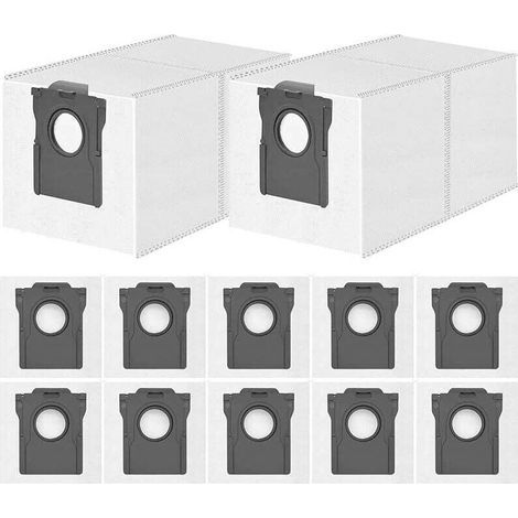 Set Mit 12 Staubbeuteln, Kompatibel Mit Den Xiaomi Dreame L20/x40/x50 Ultra Complete, L10s/l10/l40/e30 Ultra/l10s Pro Ultra Modellen.