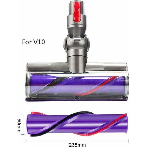 Große, Direkt Angetriebene Rotationsbürste Für Dyson V10 Staubsauger.