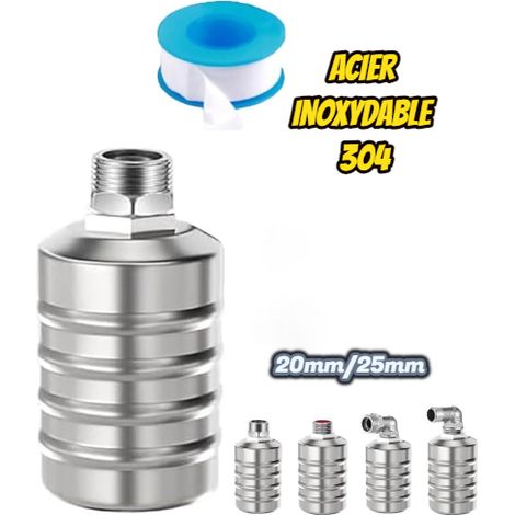 Automatisches Schwimmerventil Aus Edelstahl 304 – Wasserstandsregelung 10-150 Psi – Einfache Installation Für Tanks Und Schwimmbecken