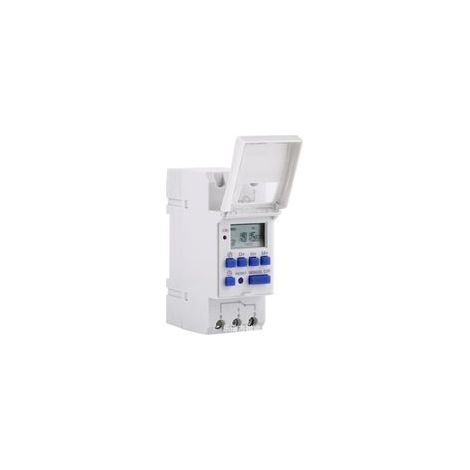 15-a-wochenzeitschaltuhr Mit Digitalem Lcd-display – 16 Programmiermodi – Din-schienenmontage – 220-v-spannung – Energiemanagement
