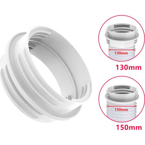 Abluftschlauchadapter Für Tragbare Klimaanlagen - Interne Und Externe Schnittstelle Für Tragbare Klimaanlagen (150 Mm/130 Mm)