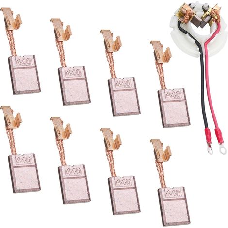 Kohlebürsten Für Makita Cb440 Motor, 8 Stück, 18 V/14,4 V Für Makita 18 V Akkuschrauber, 18 V/14,4 V Kohlebürsten Für Dtd146, Dhp456, Dhp458, Bdf446 Motoren, Für Werkzeuge (13 X 10 X