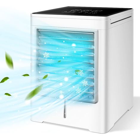 Tragbare Klimaanlage Mit 3 Geschwindigkeitsstufen – Usb-luftkühler Mit 1/3/6-stunden-timer – Ideal Für Büro Und Wohnmobil