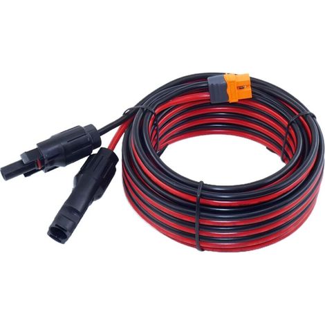 Xt60i 5 M 12 Awg Ladekabel – Verpolungsschutz – Kompatibel Mit Ecoflow Delta Und Anker Solix – Doppelte Pvc-isolierung