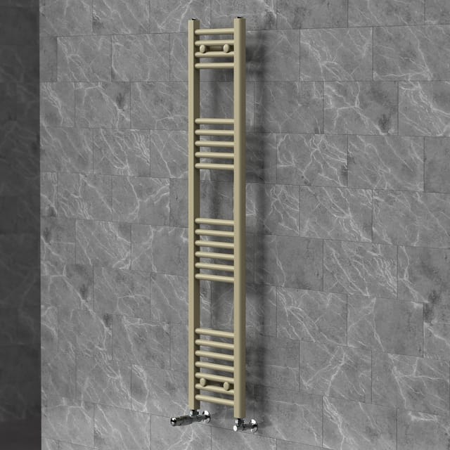 Luxebath Handtuchheizkörper 300x1400 Mm Badheizkörper Mit Thermostatventil